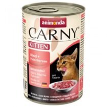 Carny Kitten Vita si Inimi de Curcan 400 g