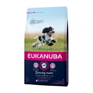 Eukanuba Puppy Medium cu Pui