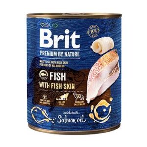 Pachet Brit Premium By Nature Fish With Fish Skin 6x800 g